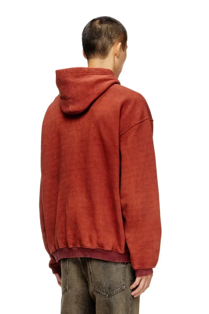 s-kai Sweat à capuche en coton avec poche kangourou