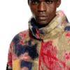 s-luke Veste en molleton Teddy avec motif graffiti