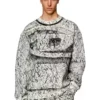 s-macoval Sweat-shirt avec revêtement craquelé