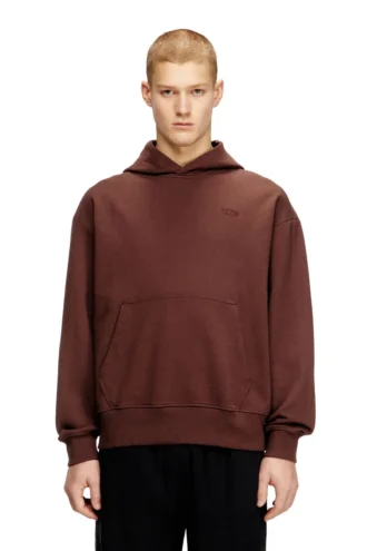s-macs-hood-megoval-d Sweat à capuche avec logo brodé