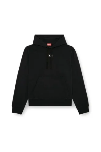 s-macs-hood-od Sweat à capuche avec logo métallique