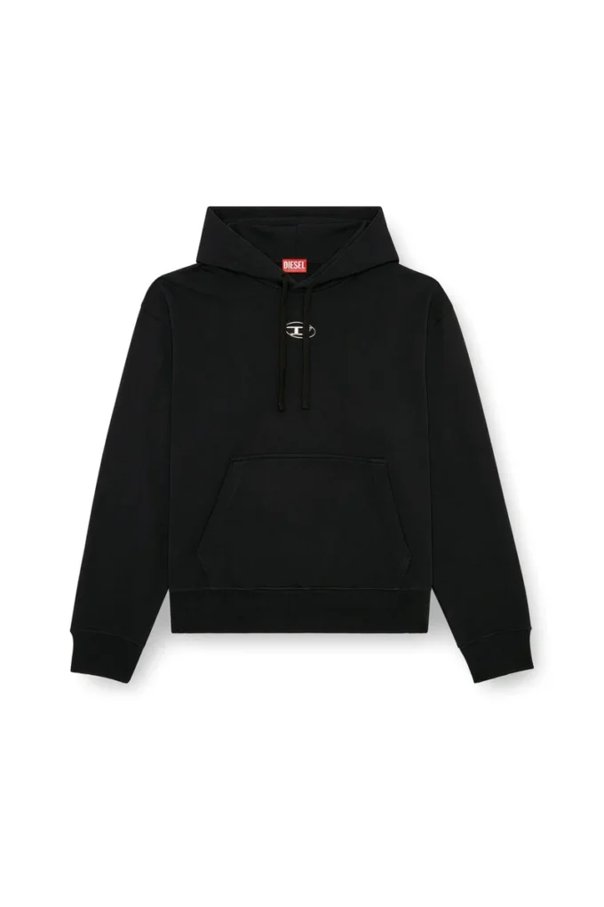 s-macs-hood-od Sweat à capuche oversize avec logo métallique