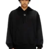 s-macs-hood-od Sweat à capuche avec logo métallique