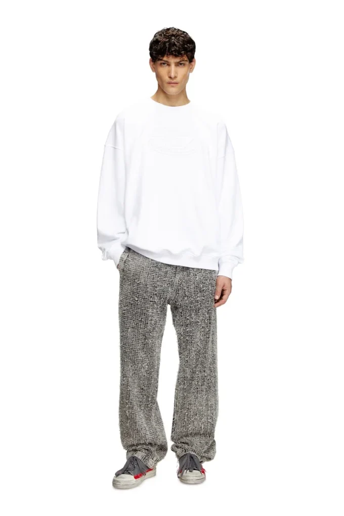 s-mart-bigoval Sweat-shirt avec Oval D en relief