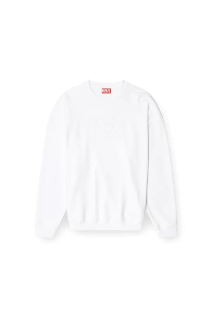 s-mart-bigoval Sweat-shirt avec Oval D en relief
