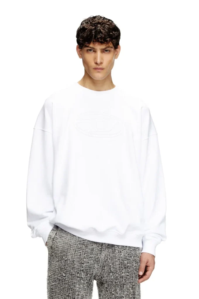 s-mart-bigoval Sweat-shirt avec Oval D en relief