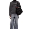 s-norman-hood Sweat à capuche en coton avec appliqué D