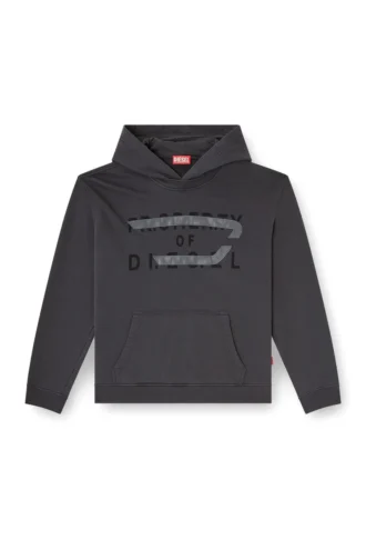 s-norman-hood Sweat à capuche en coton avec appliqué D