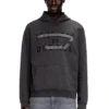 s-norman-hood Sweat à capuche en coton avec appliqué D