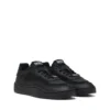 s-oval skate low S-Oval Skate – Baskets en cuir avec empiècements en tissu