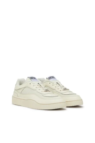 s-oval skate low S-Oval Skate – Baskets en cuir avec empiècements en tissu