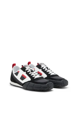 s-pagodha low S-Pagodha – Baskets en cuir, daim et ripstop