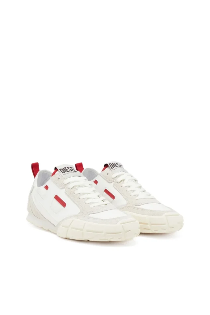 s-pagodha low S-Pagodha – Baskets en cuir, daim et ripstop