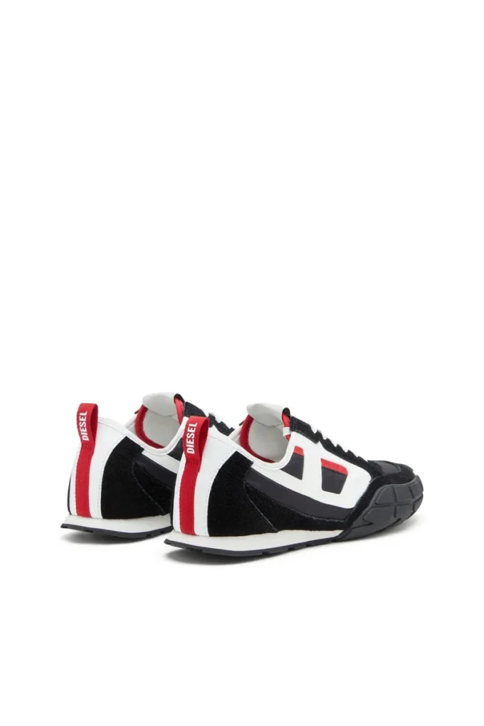 s-pagodha low S-Pagodha – Baskets en cuir, daim et ripstop