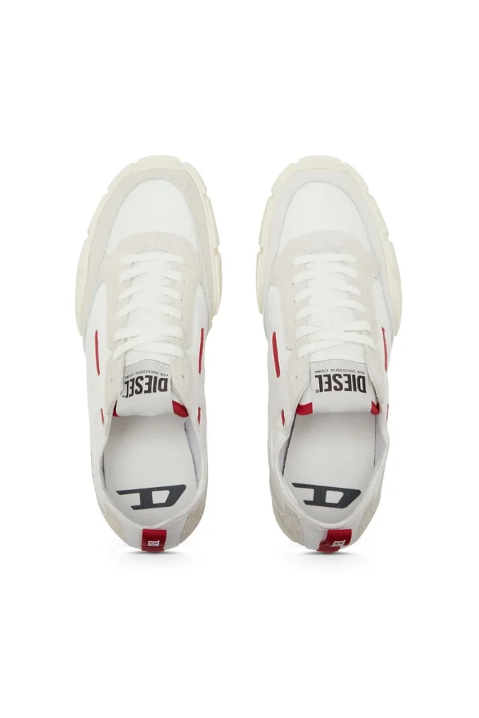 s-pagodha low S-Pagodha – Baskets en cuir, daim et ripstop