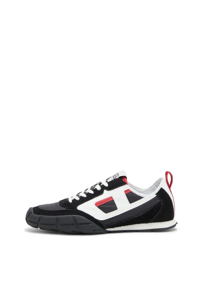 s-pagodha low S-Pagodha – Baskets en cuir, daim et ripstop