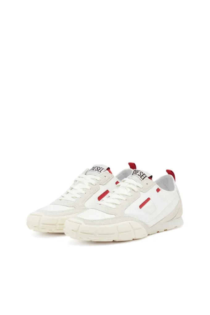 s-pagodha low S-Pagodha – Baskets en cuir, daim et ripstop