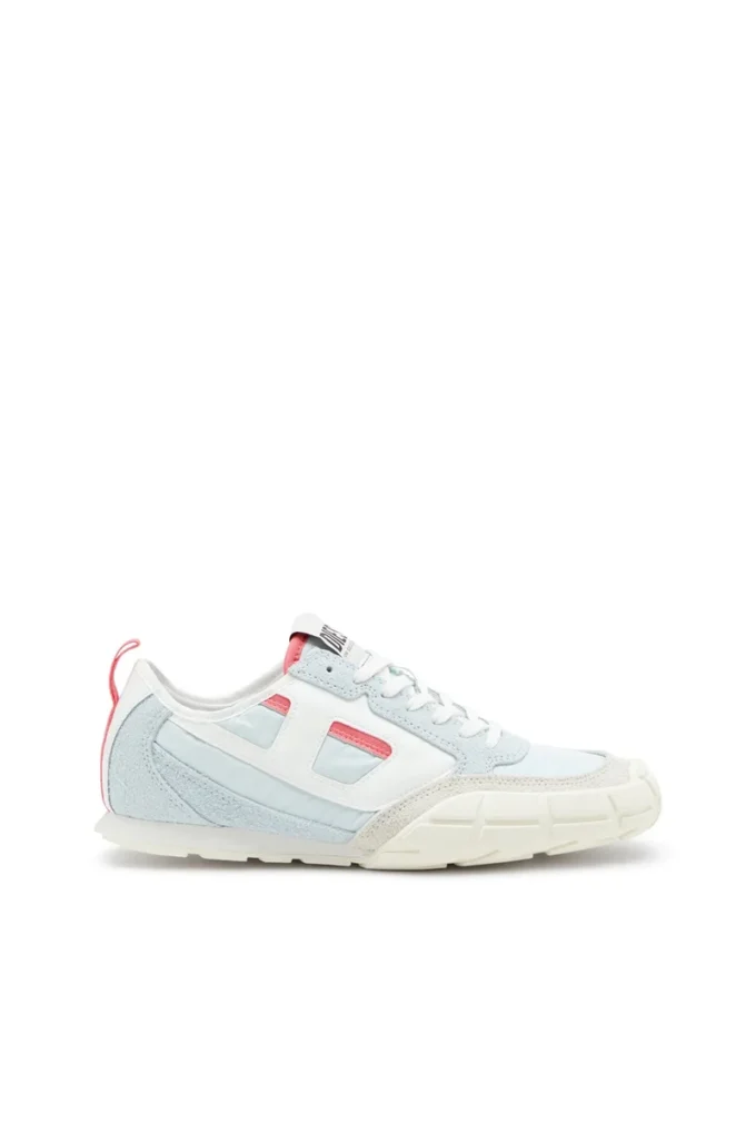 s-pagodha low w S-Pagodha-Sneakers en cuir, daim et ripstop