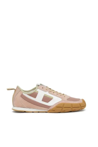 s-pagodha low w S-Pagodha-Sneakers en cuir, daim et ripstop