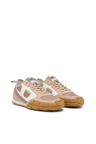 s-pagodha low w S-Pagodha-Sneakers en cuir, daim et ripstop