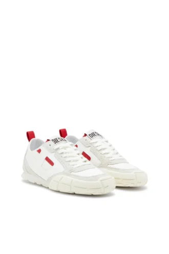 s-pagodha low w S-Pagodha-Sneakers en cuir, daim et ripstop