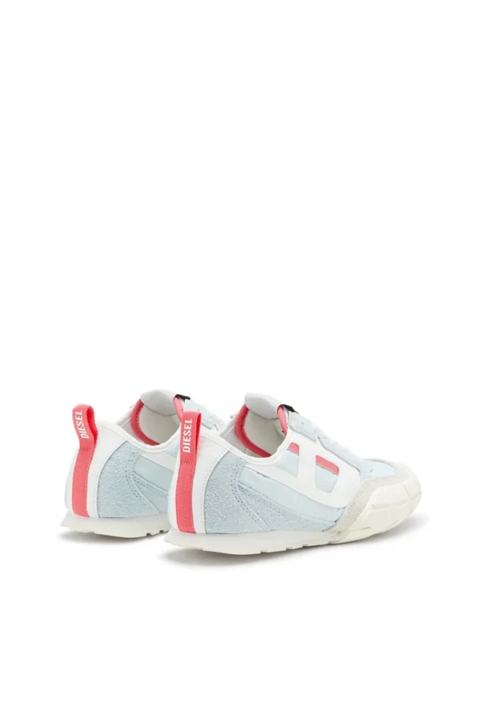 s-pagodha low w S-Pagodha-Sneakers en cuir, daim et ripstop