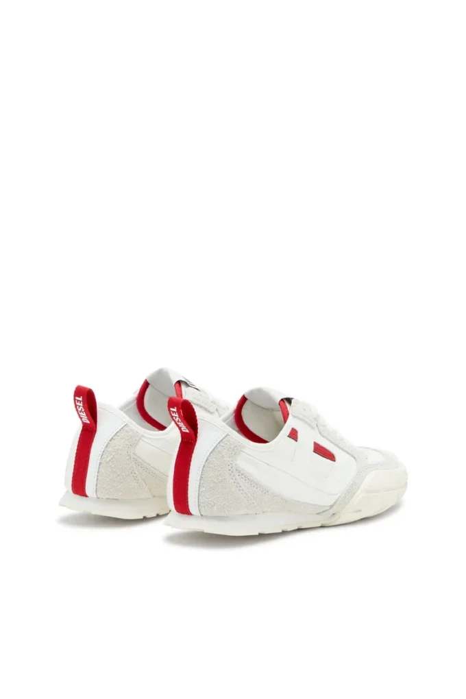 s-pagodha low w S-Pagodha-Sneakers en cuir, daim et ripstop