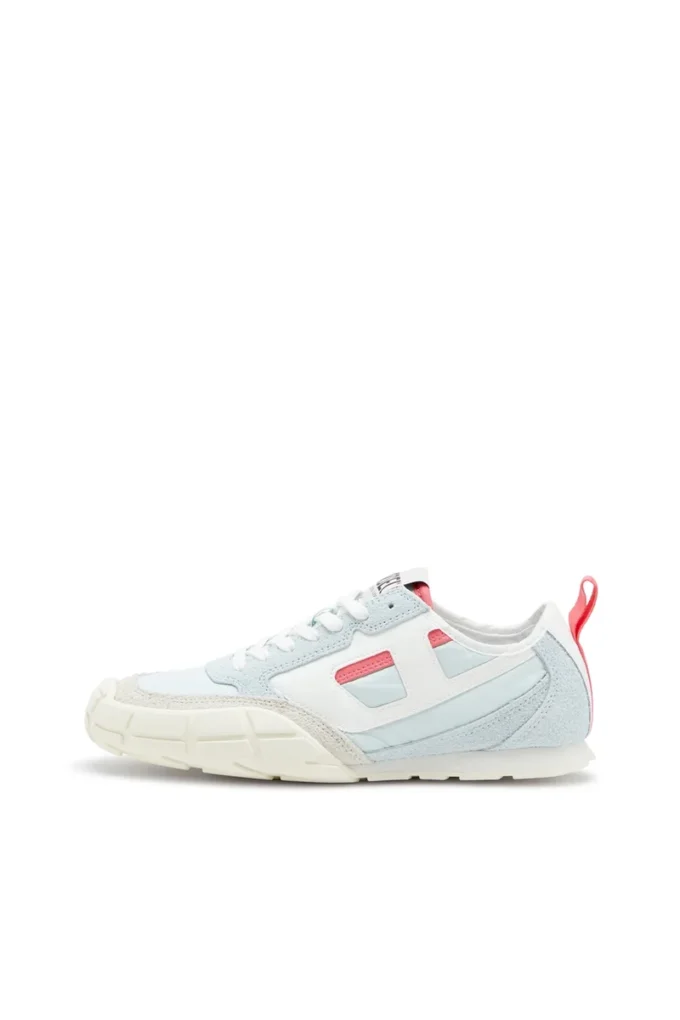 s-pagodha low w S-Pagodha-Sneakers en cuir, daim et ripstop