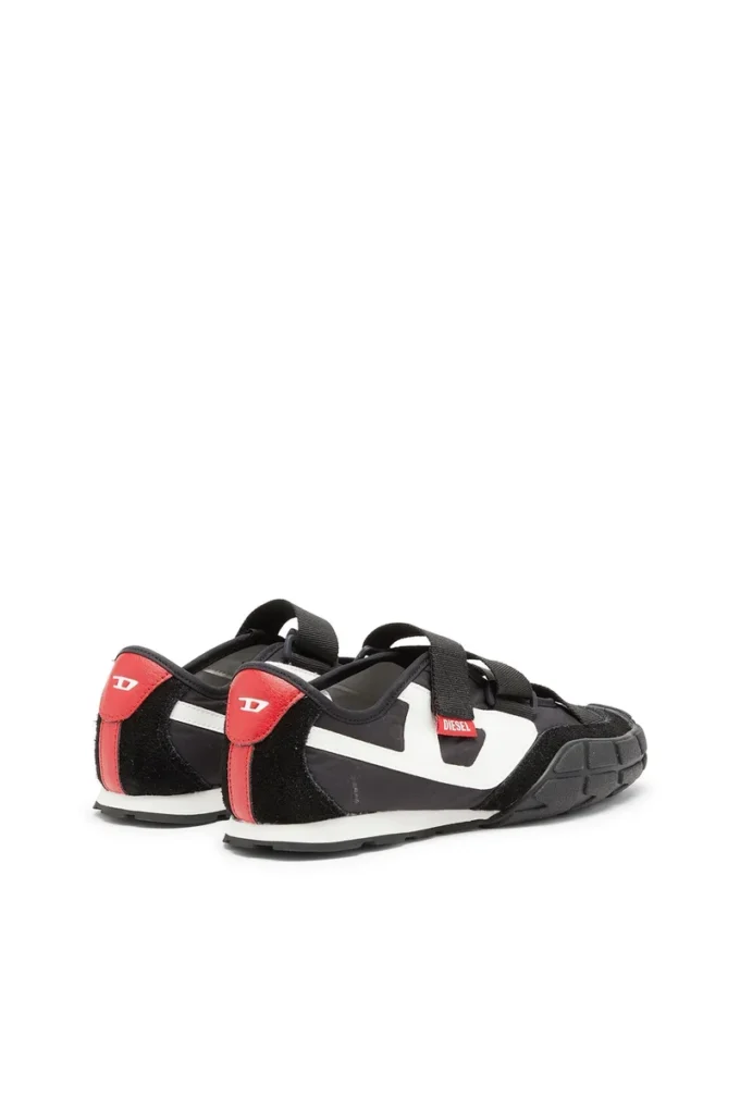 s-pagodha slip-on w S-Pagodha-Tongue-free strap sneakers en ripstop