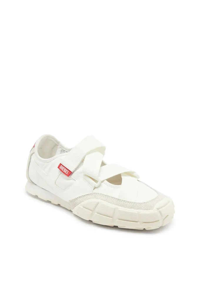 s-pagodha slip-on w S-Pagodha-Tongue-free strap sneakers en ripstop