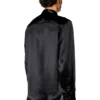 s-ricco Chemise en satin avec col brodé du logo