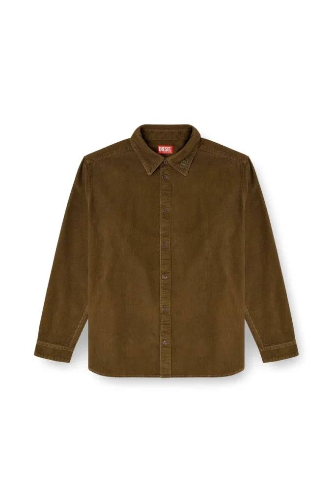 s-simply-ajfq Chemise en coton avec broderie sur le col