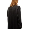 s-simply-ajfu Chemise en cupro avec logo brodé