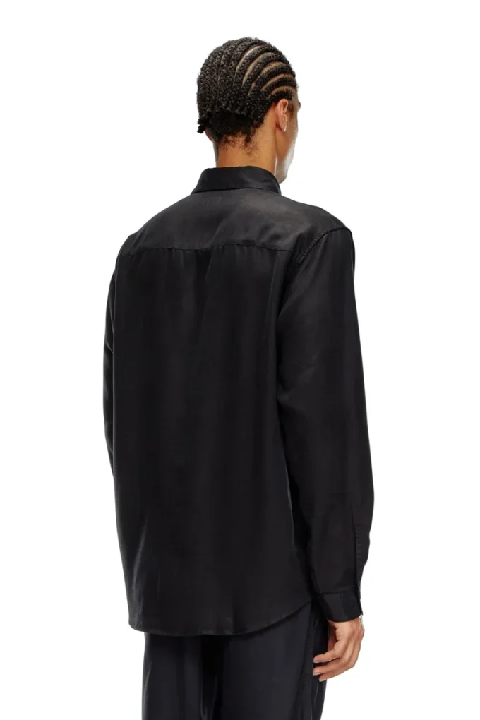 s-simply-c Chemise fluide avec logo brodé