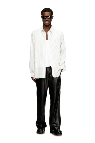 s-simply-gsbg Chemise en laine mélangée avec broderie ovale D