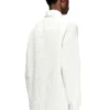 s-simply-gsbg Chemise en laine mélangée avec broderie ovale D