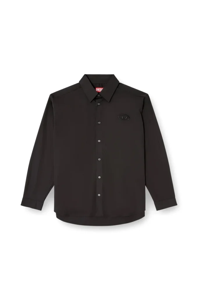s-simply-gsbh Chemise en popeline stretch avec broderie