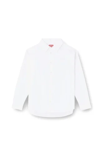 s-simply-gsbh Chemise en popeline stretch avec broderie