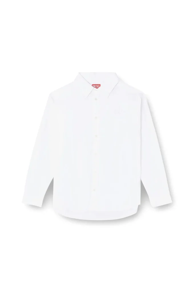 s-simply-gsbh Chemise en popeline stretch avec broderie