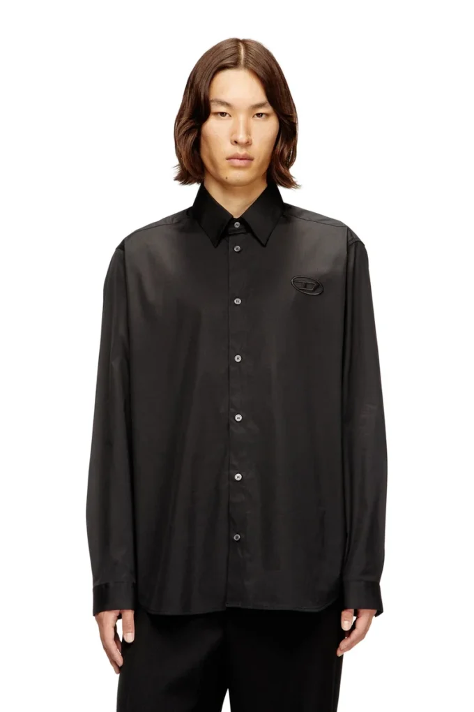 s-simply-gsbh Chemise en popeline stretch avec broderie