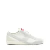 s-slante-d low Baskets S-Slante-D en daim et cuir avec logo D