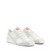 s-slante-d low Baskets S-Slante-D en daim et cuir avec logo D