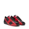 s-slante-d low Baskets S-Slante-D en daim et cuir avec logo D