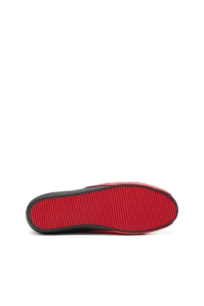 s-slante-d low Baskets S-Slante-D en daim et cuir avec logo D