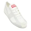 s-slante-d low Baskets S-Slante-D en daim et cuir avec logo D