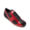 s-slante-d low Baskets S-Slante-D en daim et cuir avec logo D