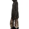 s-thug-fishnet Sweat à capuche en résille avec capuche à fermeture intégrale