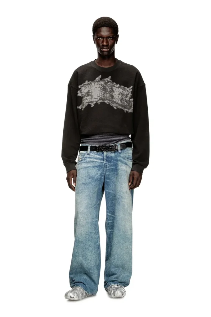 s-valentin-jmbv Sweat-shirt avec imprimé graffiti
