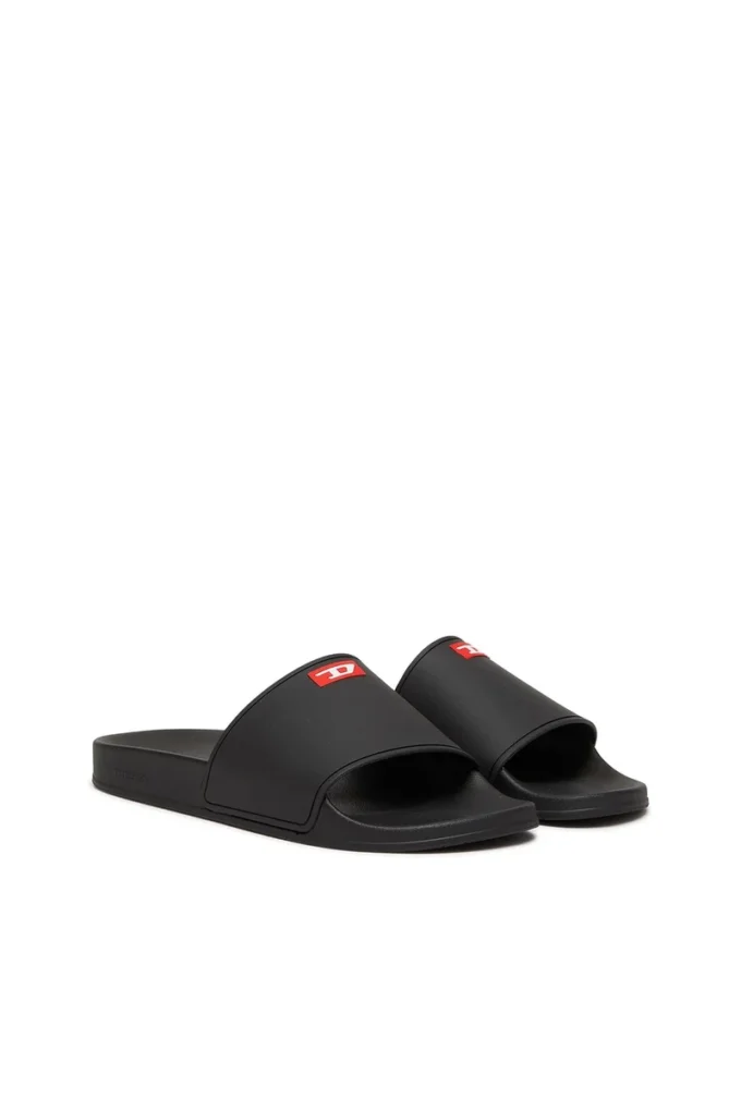 sa-swim Sa-Swim-Sandales de piscine en caoutchouc avec logo D