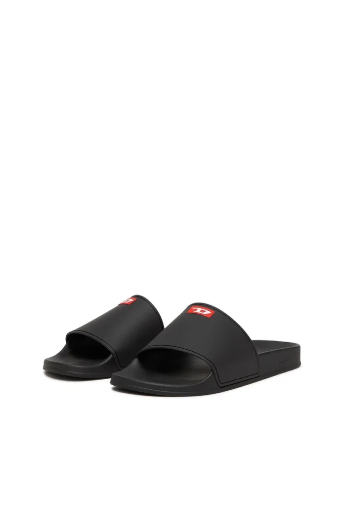 sa-swim Sa-Swim-Sandales de piscine en caoutchouc avec logo D